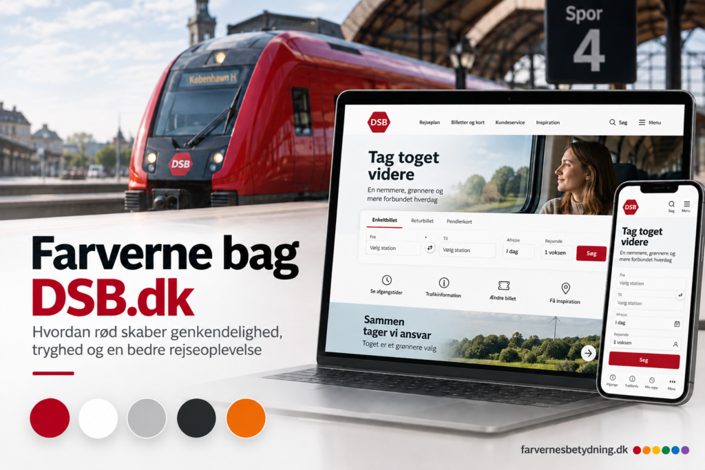 Farverne bag DSB.dk