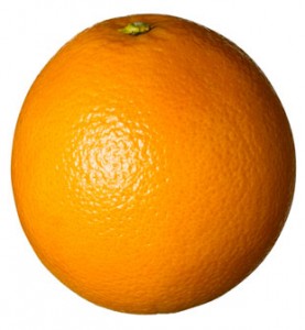 Farven orange